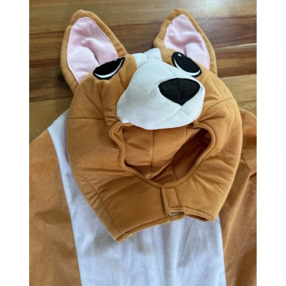 Corgi Dog Unisex Halloween Dress Up Costume Youth  XL